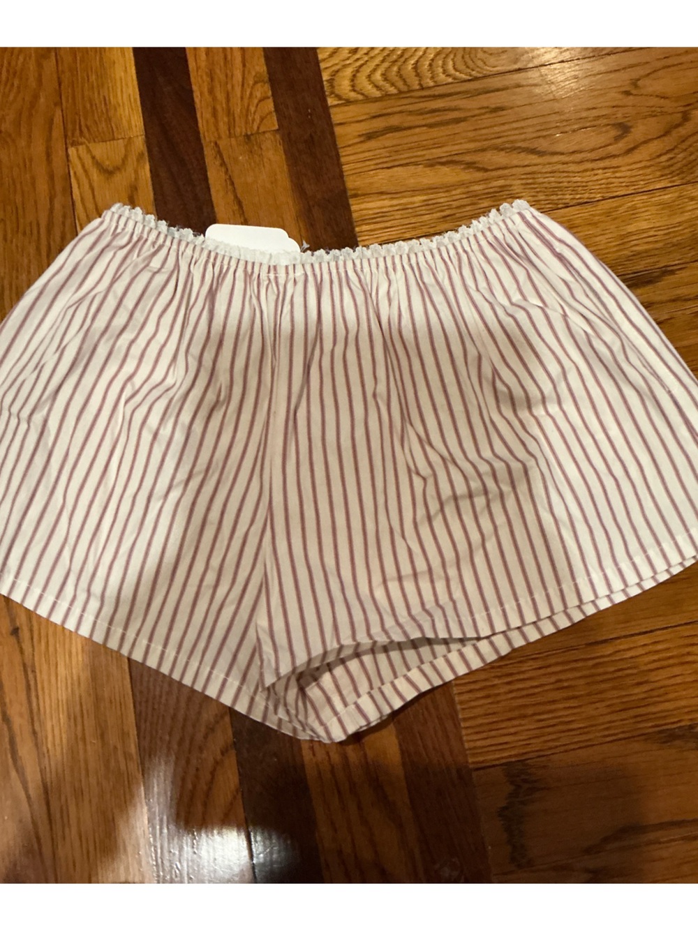 NWT Sky to Moon Striped Red & White Cami and Short Set Medium - Picture 10 of 10